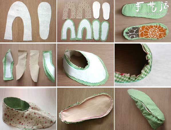 [ 布艺手工 ] 居家布鞋手工制作教学—- 女人手工