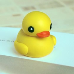 可爱小黄鸭玩偶软陶制作diy图解教程