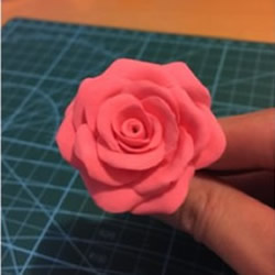 超轻粘土花教程 手工制作超轻粘土花朵教程图片