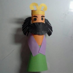 卡纸做手偶玩具的方法幼儿卡纸手偶简单制作