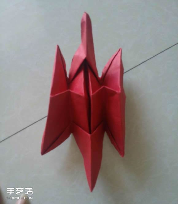 如何折纸立体的狐狸手工狐狸的折纸方法图解
