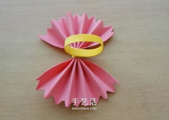 幼儿园折纸蝴蝶结图解 简单蝴蝶结的折叠方法