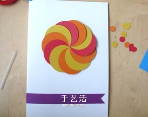 【 小制作 】情人节棒棒糖贺卡的做法 七夕情人节贺卡制作| 卡纸