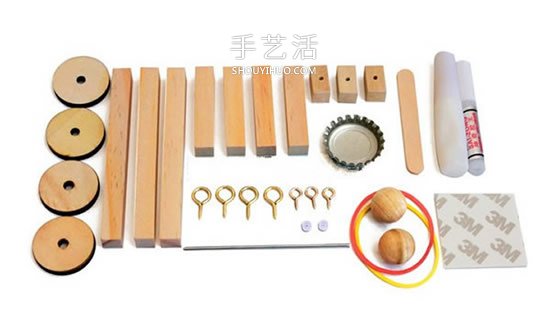 儿童投石车怎么做图解 简单投石战车手工制作