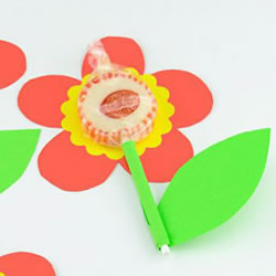 六一儿童节小礼物diy 手工卡纸棒棒糖制作