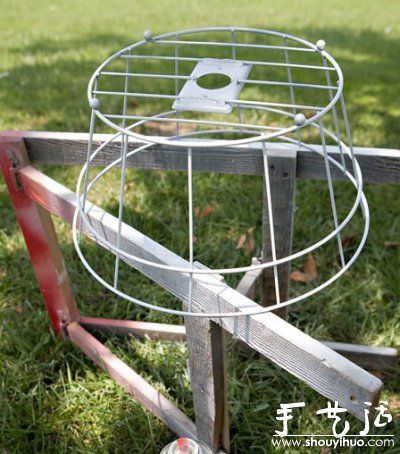 手工DIY宜家风格麻绳吊灯 -  www.shouyihuo.com