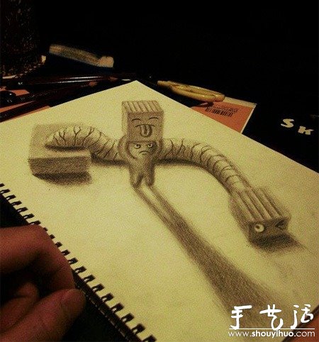Nagai Hideyuki的3D绘画作品 -  www.shouyihuo.com
