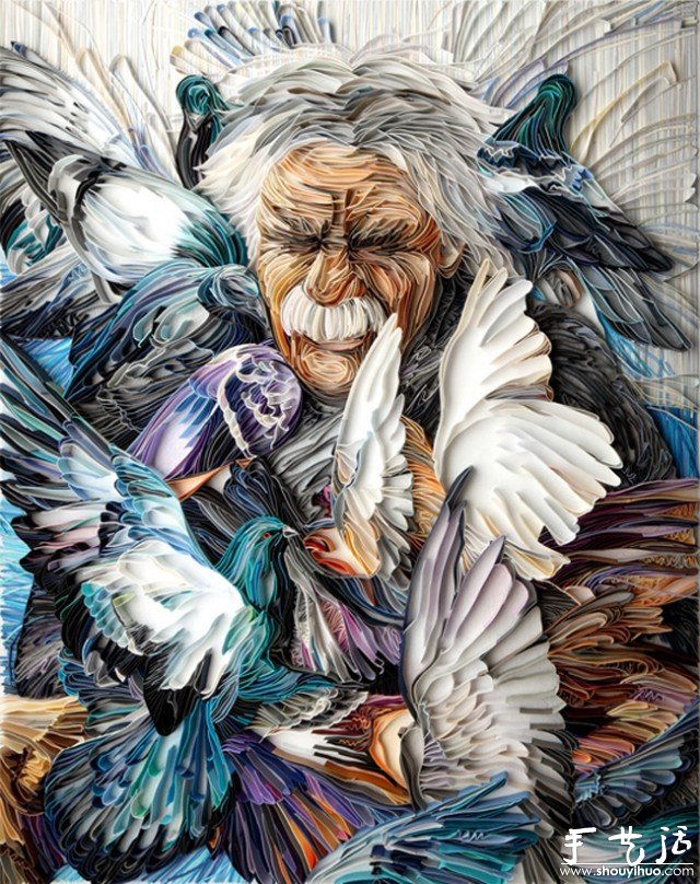 Yulia Brodskaya 的卷纸作品 -  www.shouyihuo.com