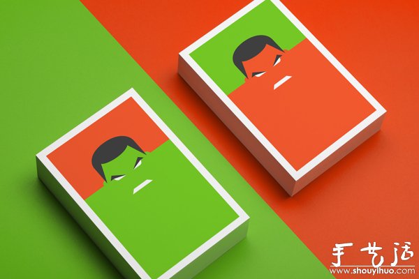 流行文化代表系列肖像明信片 -  www.shouyihuo.com