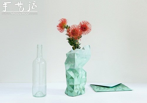 Paper Vase Cover纸质花瓶外套 -  www.shouyihuo.com