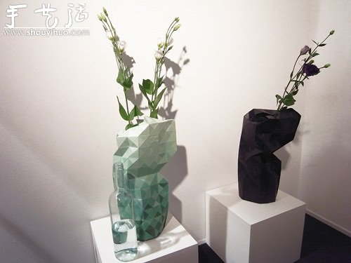 Paper Vase Cover纸质花瓶外套 -  www.shouyihuo.com