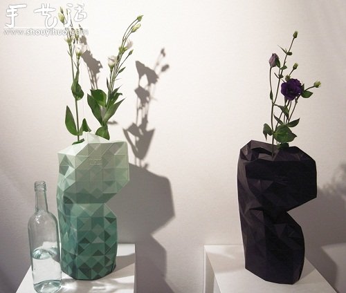 Paper Vase Cover纸质花瓶外套 -  www.shouyihuo.com