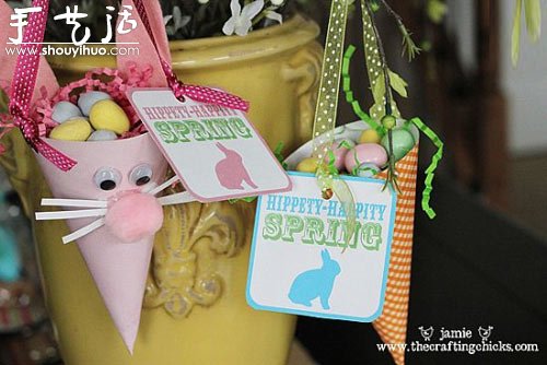 小老鼠杂物收纳桶的手工DIY -  www.shouyihuo.com