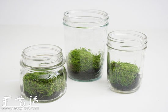 玻璃瓶DIY迷你童话世界 -  www.shouyihuo.com