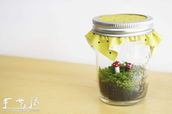 玻璃瓶DIY迷你童话世界 -  www.shouyihuo.com