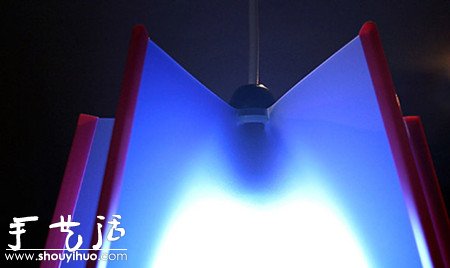 小册子的外壳手工DIY节能灯罩 -  www.shouyihuo.com