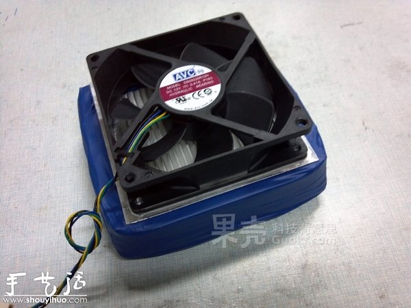 手工DIY低成本空气净化器 -  www.shouyihuo.com