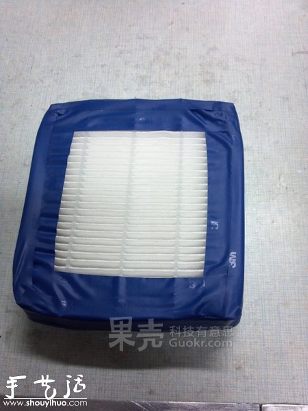 手工DIY低成本空气净化器 -  www.shouyihuo.com