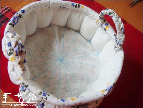 手工DIY田园风格南瓜布艺收纳盒 -  www.shouyihuo.com