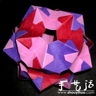 复杂万花筒折纸作品欣赏 -  www.shouyihuo.com