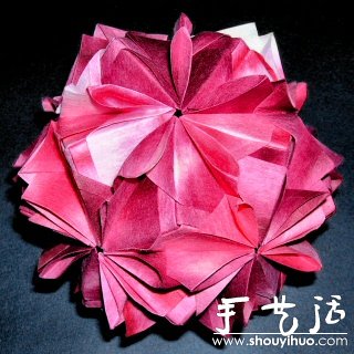 复杂万花筒折纸作品欣赏 -  www.shouyihuo.com