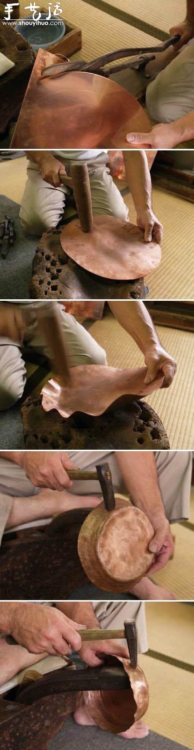 铁艺手工制作铜水壶的方法 -  www.shouyihuo.com