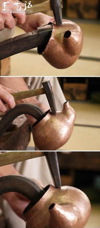 铁艺手工制作铜水壶的方法 -  www.shouyihuo.com