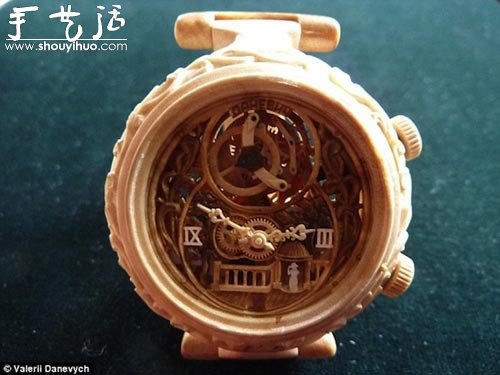 耗时7个月用木头制作的手表 -  www.shouyihuo.com