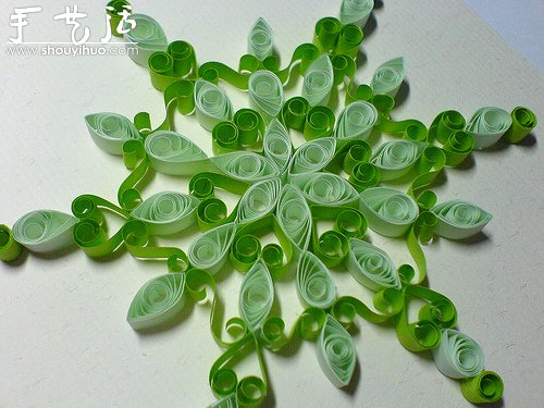花草蝴蝶漂亮卷纸作品欣赏 -  www.shouyihuo.com