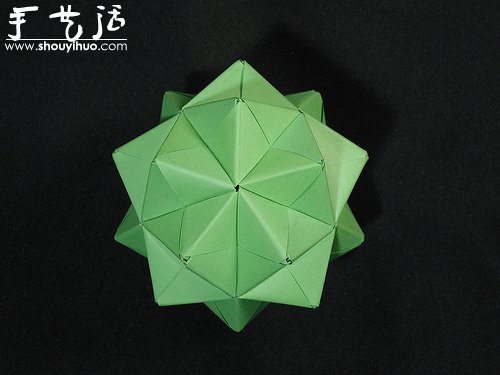 立体几何折纸作品欣赏 -  www.shouyihuo.com