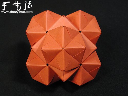 立体几何折纸作品欣赏 -  www.shouyihuo.com