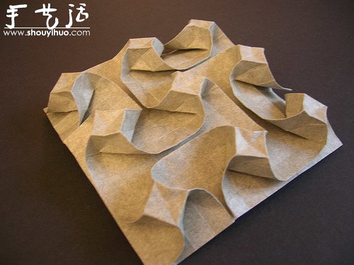 神奇的Origami Tessellations立体折纸 -  www.shouyihuo.com