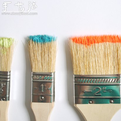 雨伞涂鸦式印花制作教程 -  www.shouyihuo.com
