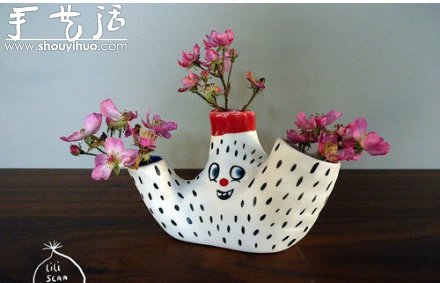 手工制作的一组陶瓷小玩意儿 -  www.shouyihuo.com