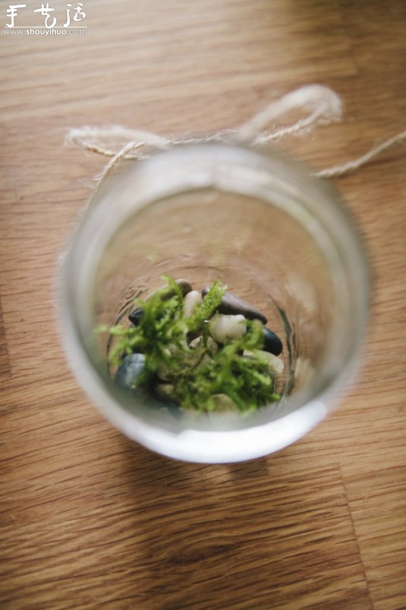 玻璃罐子DIY悬挂的小清新盆栽 -  www.shouyihuo.com
