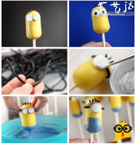 创意手工DIY小黄人 -  www.shouyihuo.com