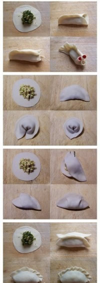 饺子的包法大全 -  www.shouyihuo.com