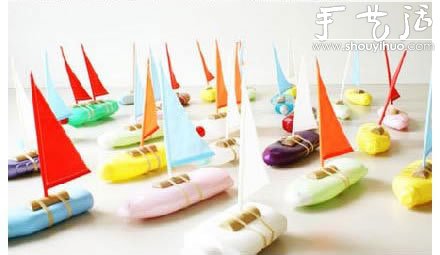 洗发水瓶/沐浴液瓶DIY制作小帆船 -  www.shouyihuo.com