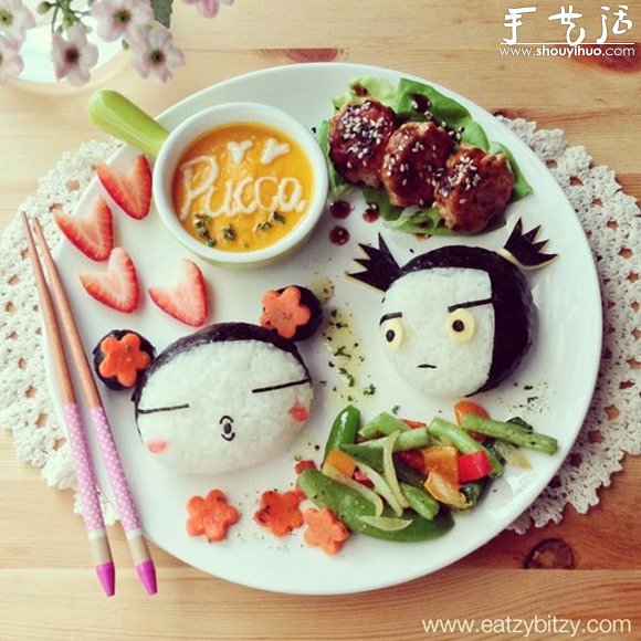 卡通图案美食 你忍心吃它么？ -  www.shouyihuo.com