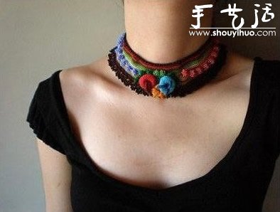 钩针编织小清新钩花 -  www.shouyihuo.com