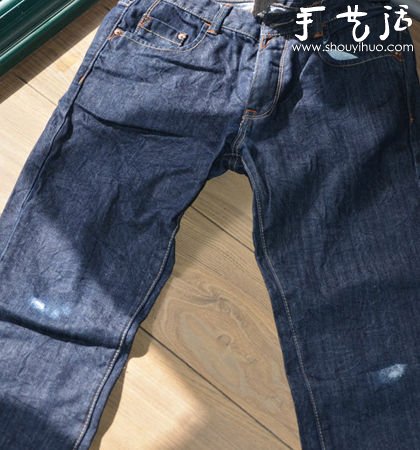 旧牛仔裤手工DIY“小狮子背包” -  www.shouyihuo.com