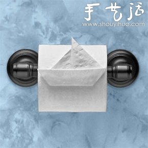 卫生纸与折纸艺术的巧妙结合 -  www.shouyihuo.com