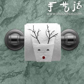 卫生纸与折纸艺术的巧妙结合 -  www.shouyihuo.com