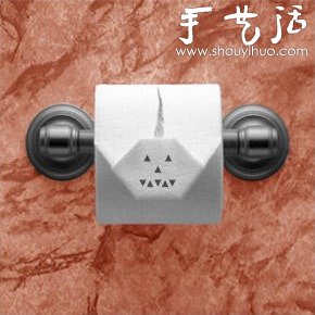 卫生纸与折纸艺术的巧妙结合 -  www.shouyihuo.com