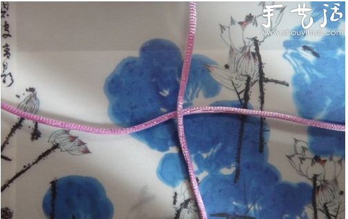 吉祥结玫瑰花手工制作 -  www.shouyihuo.com