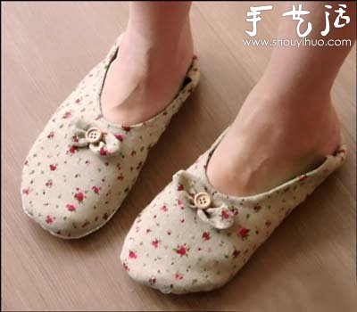 居家布鞋手工制作教程 -  www.shouyihuo.com