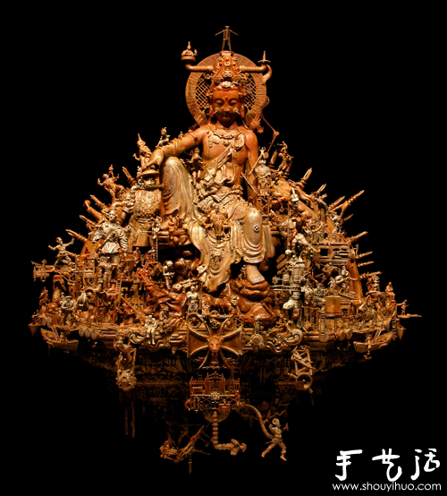 精美绝伦的手工雕刻作品 -  www.shouyihuo.com