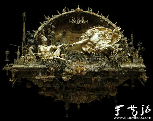 精美绝伦的手工雕刻作品 -  www.shouyihuo.com