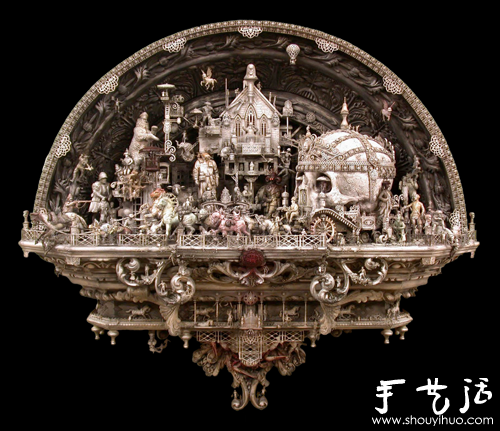 精美绝伦的手工雕刻作品 -  www.shouyihuo.com