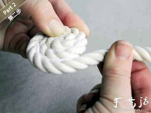 创意手工：编织绳手工DIY小清新花瓶 -  www.shouyihuo.com